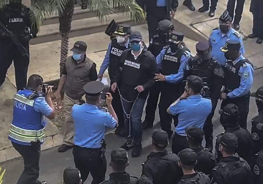 Capturan al expresidente hondureño Juan Orlando Hernández, tras pedido de extradición de EEUU