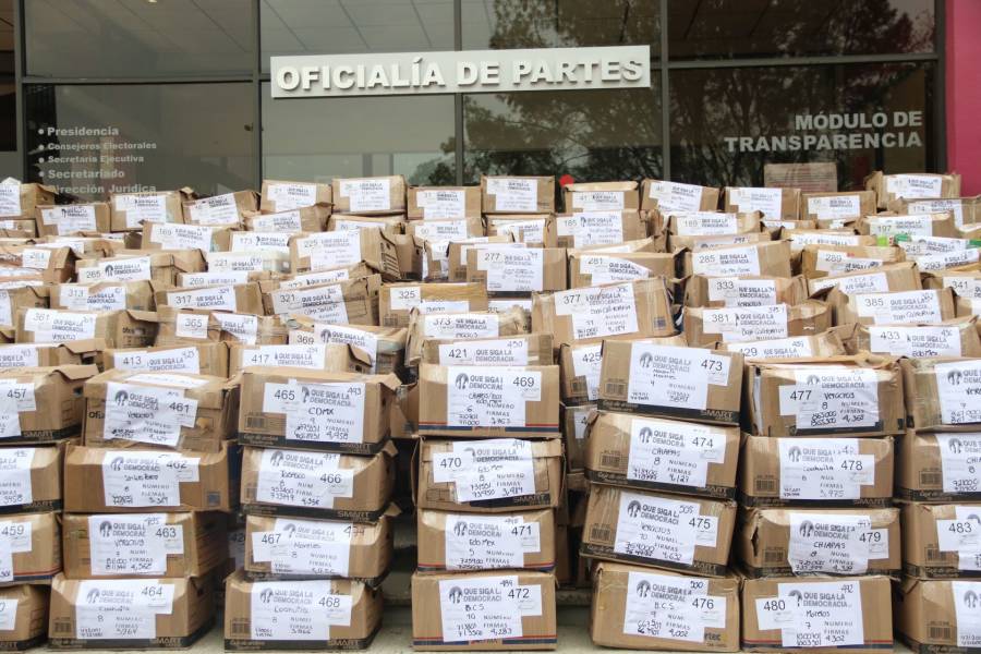 Tabasco, CDMX y Chiapas, los que más apoyaron con firmas para RM, los menos, Nuevo León, Guanajuato y Durango