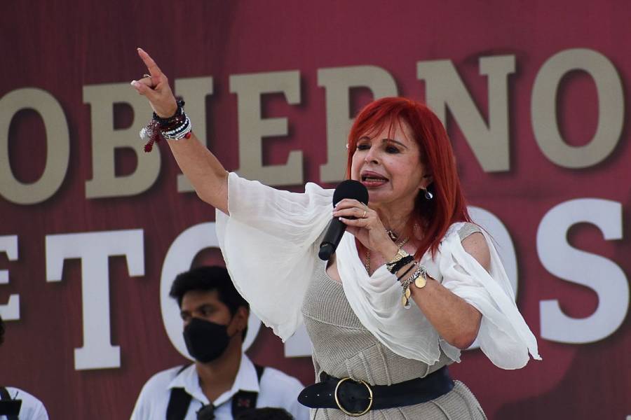 Revelan audio de Layda Sansores admitiendo promoción para la revocación de mandato