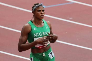 La velocista nigeriana Blessing Okagbare es suspendida diez a&ntilde;os por dopaje