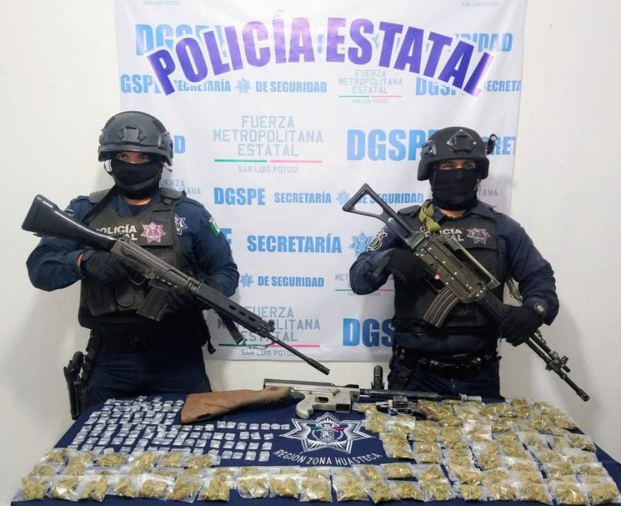 SSP de San Luis Potosí destaca cifras en el combate contra la delincuencia