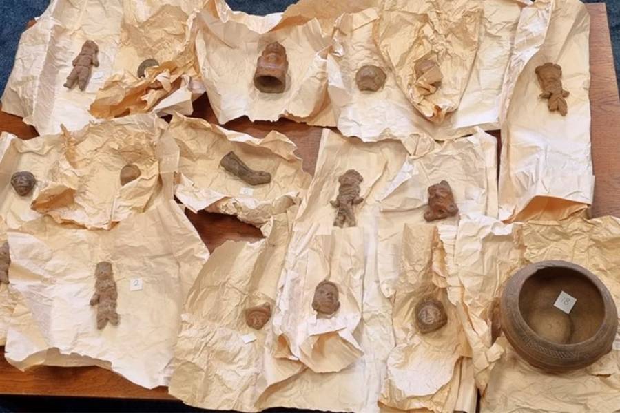 Neerlandeses restituyen a M&eacute;xico 17 piezas arqueol&oacute;gicas