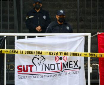 Tras dos años de huelga, SutNotimex urge al gobierno federal reabrir el diálogo