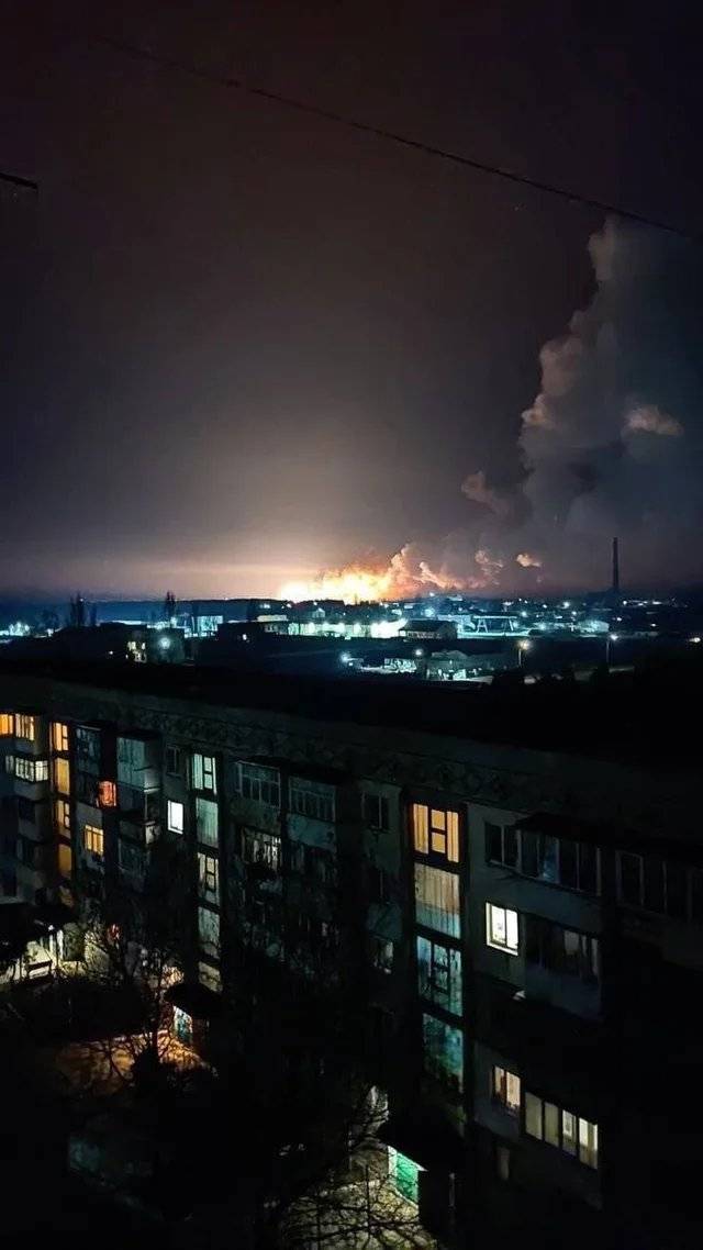 Se escuchan explosiones en Kiev y otras ciudades ucranianas