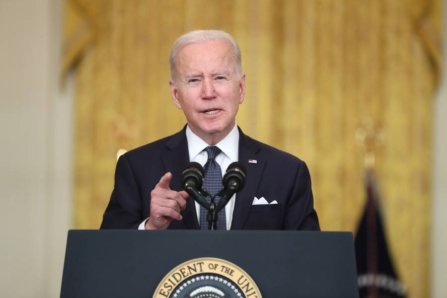 Biden condena ataque ruso a Ucrania