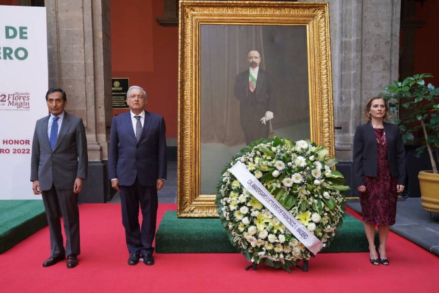 AMLO encabezó ceremonia por el 109 Aniversario Luctuoso de Francisco I. Madero