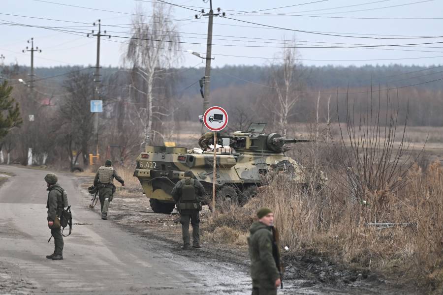 Tras intervenci&oacute;n de tropas rusas, se registran combates en Kiev
