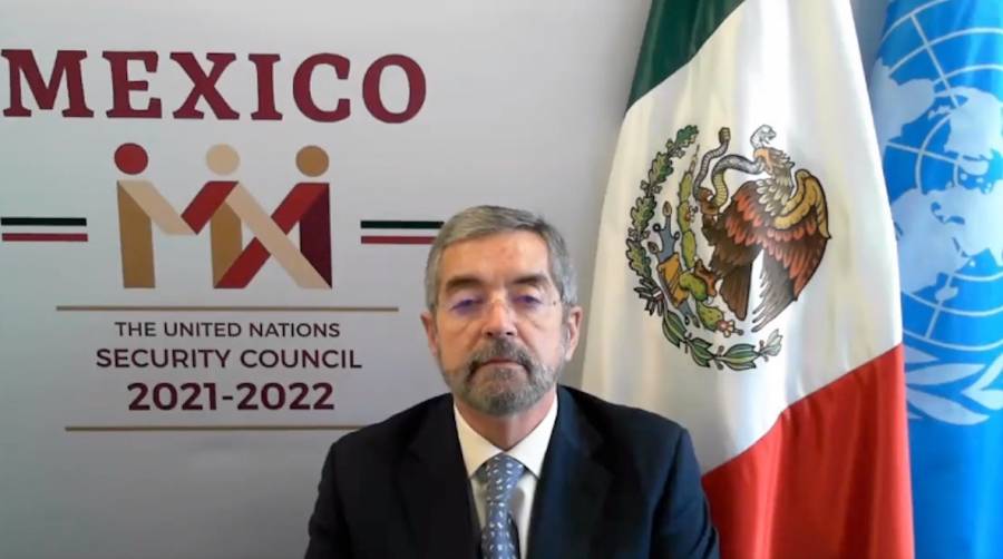 México condena enérgicamente la invasión rusa: Juan Ramón de la Fuente