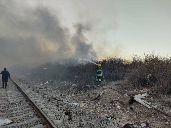 Bordo de Xochiaca: Incendio alerta a vecinos