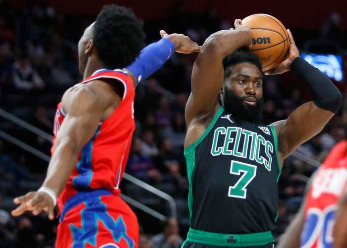 Celtics vencen a los Pistons 113 - 104