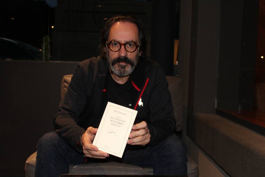 “El fuego es mi nombre exacto”, nueva antología de Mario Bojórquez