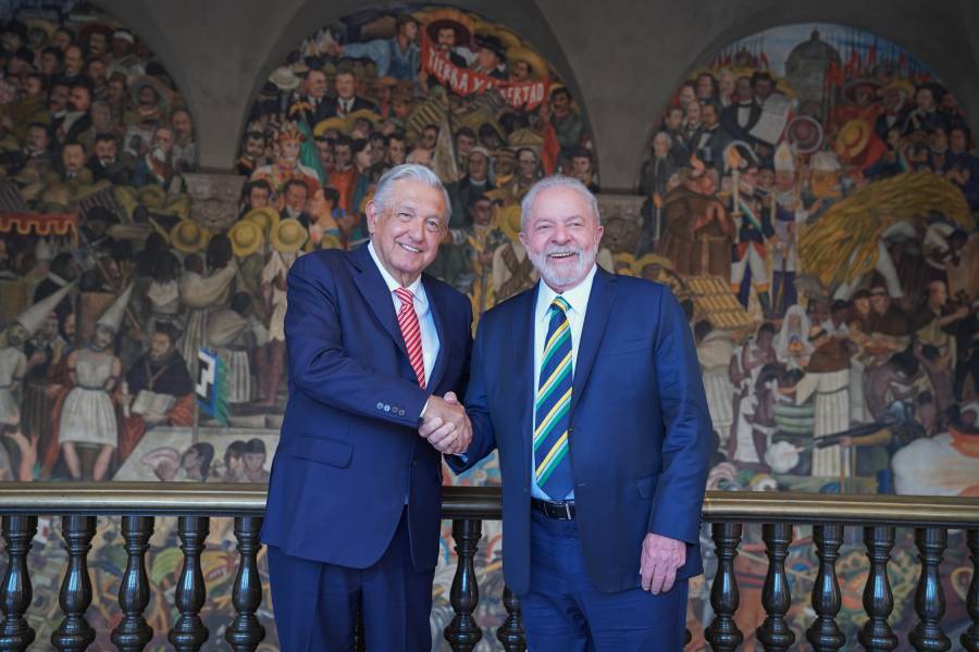 AMLO se reúne con Lula Da Silva