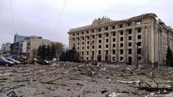 Rusia bombardea zonas civiles en Kiev y J&aacute;rkov