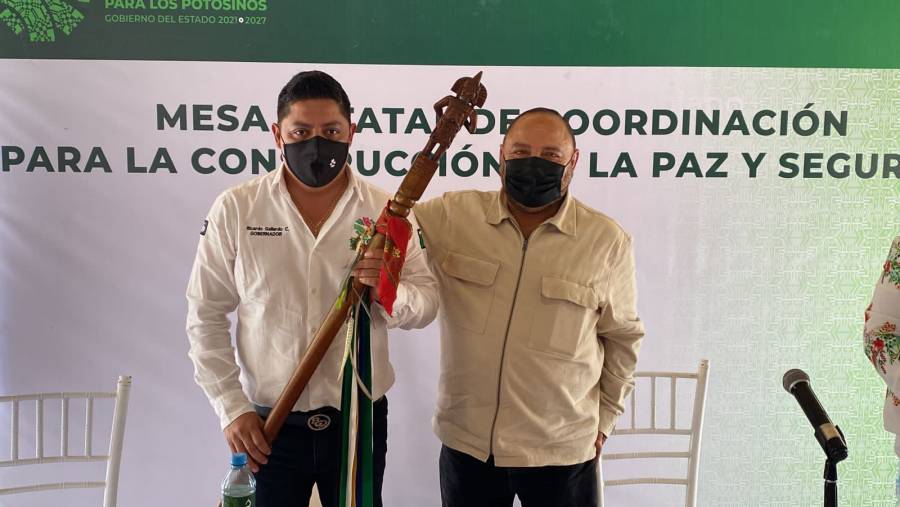 Ricardo Gallardo exhorta a los 58 municipios de SLP invertir en seguridad