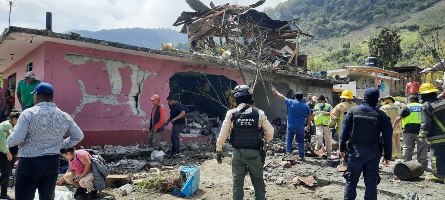 Explosión de pirotecnia deja 6 muertos en Alpatláhuac, Veracruz