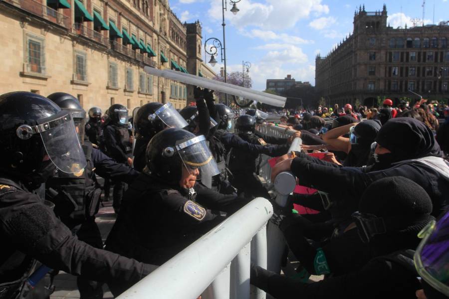 CDMX | 3 mil mujeres policías vigilarán marcha del Día de la Mujer