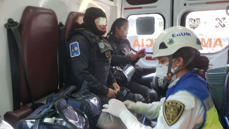 CDMX | Reportan 12 personas lesionadas por marcha del 8M