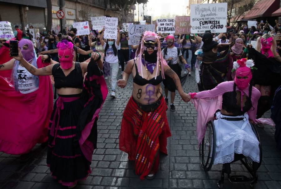 La CDMX se pintó de violeta; justicia, equidad y no a la violencia