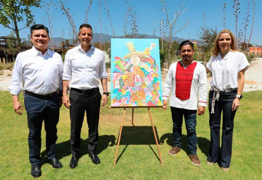 Murat presenta imagen oficial de la Guelaguetza 2022