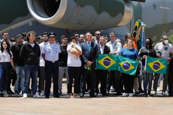 Llegan a Brasil primeros repatriados de Ucrania