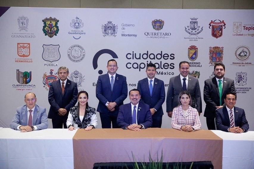 Alcaldes y presidentes municipales crean “Ciudades Capitales”