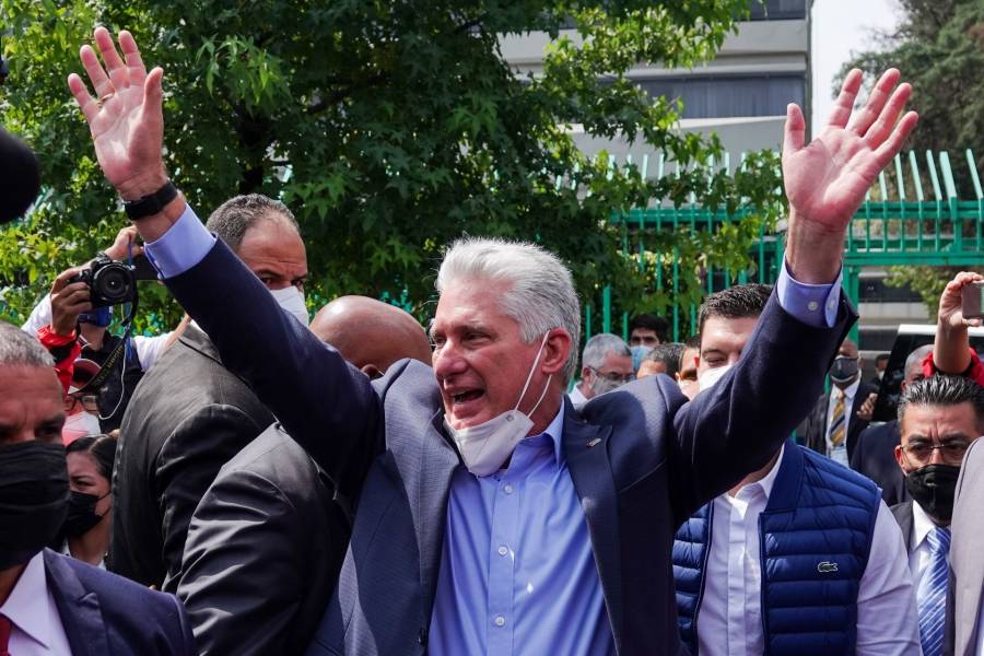 Díaz-Canel celebra primera visita oficial de AMLO a Cuba