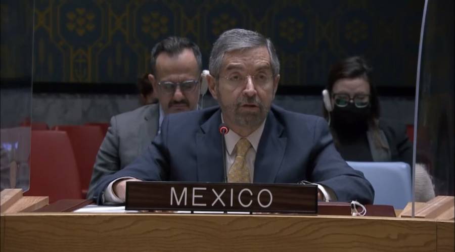 México pide ante ONU proteger a población civil en Ucrania