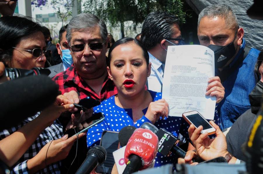 Juez suspende a Sandra Cuevas como alcaldesa de Cuauhtémoc