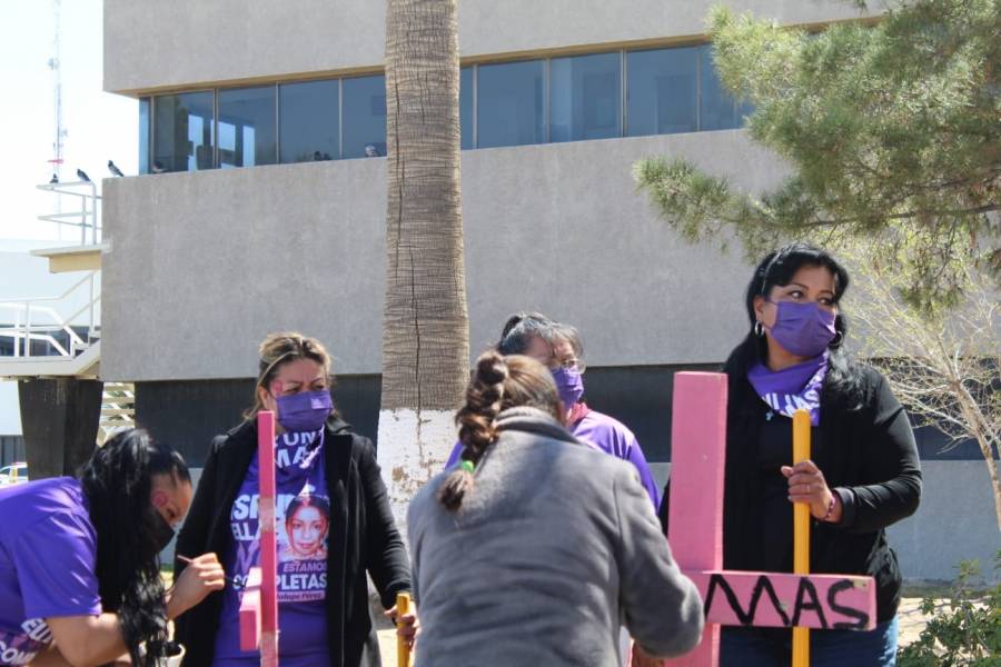 Mujeres de Ciudad Juárez marcharon contra violencia machista