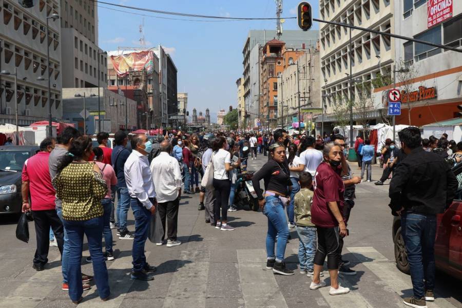 Gobierno CDMX reporta saldo blanco tras sismo de 4.8 grados