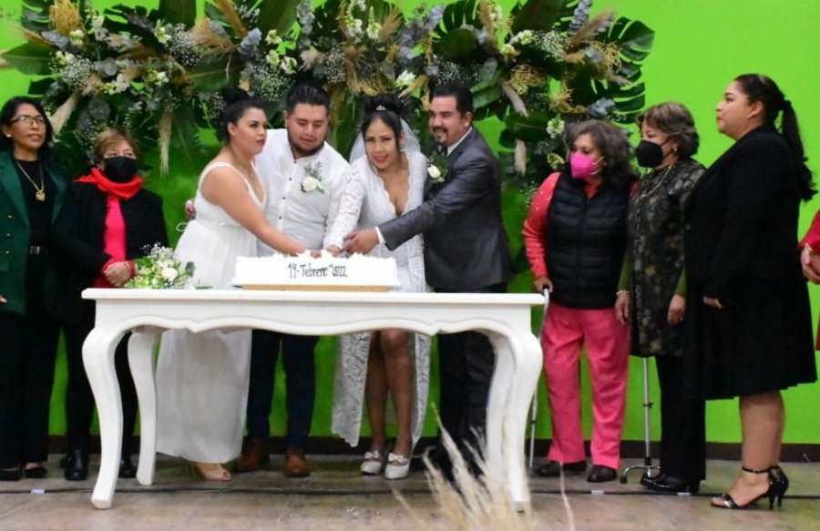 Más de parejas soledenses se unieron en matrimonio este 14 de febrero