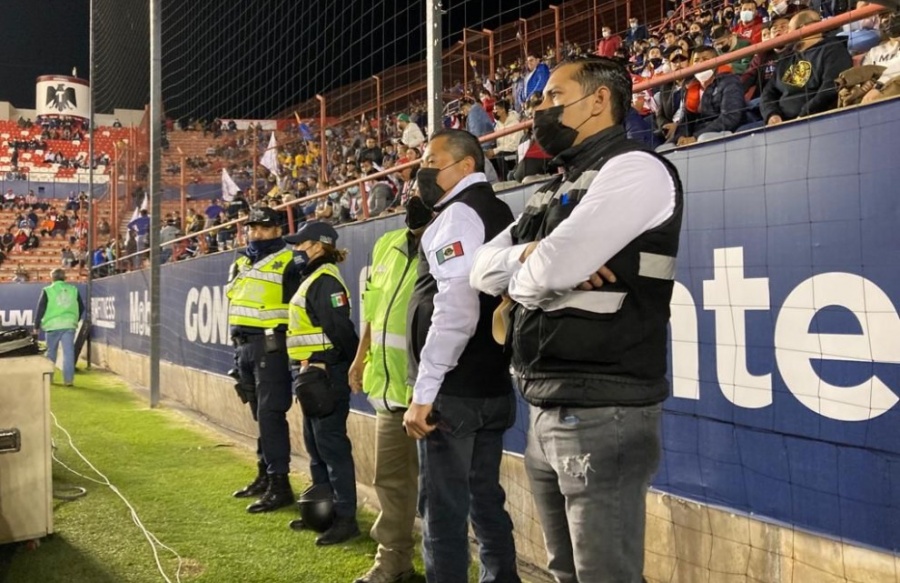 Protección Civil impedirá incidentes en partidos de fútbol en SLP