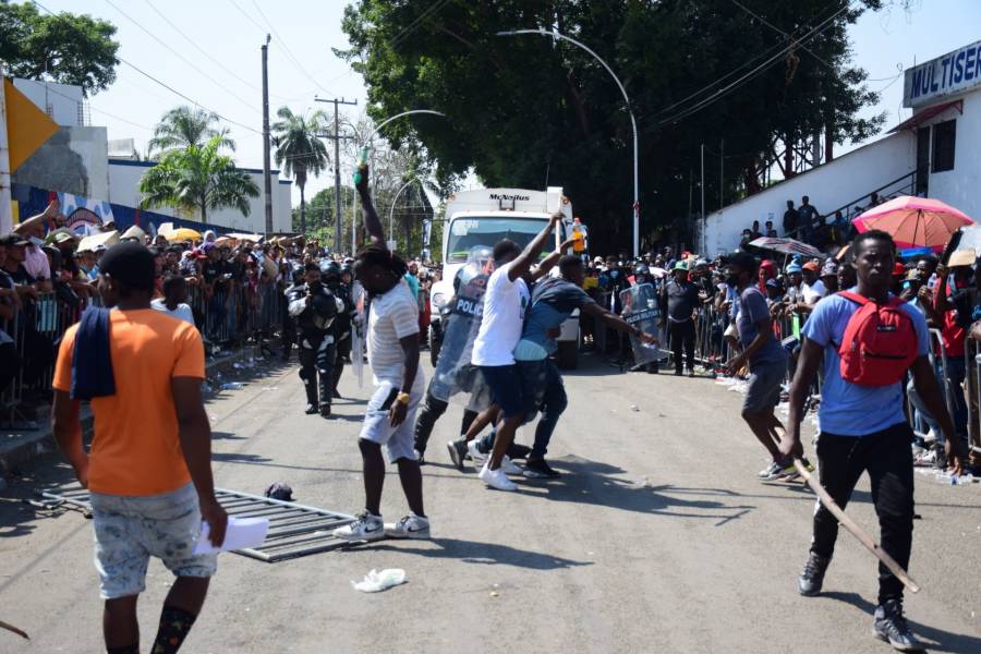 INM cierra temporalmente oficina en Tapachula, Chiapas