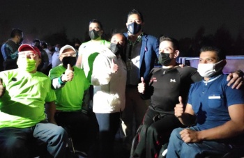 Deportistas reconocen el trabajo realizado por el Gobernador en el Parque Tangamanga I