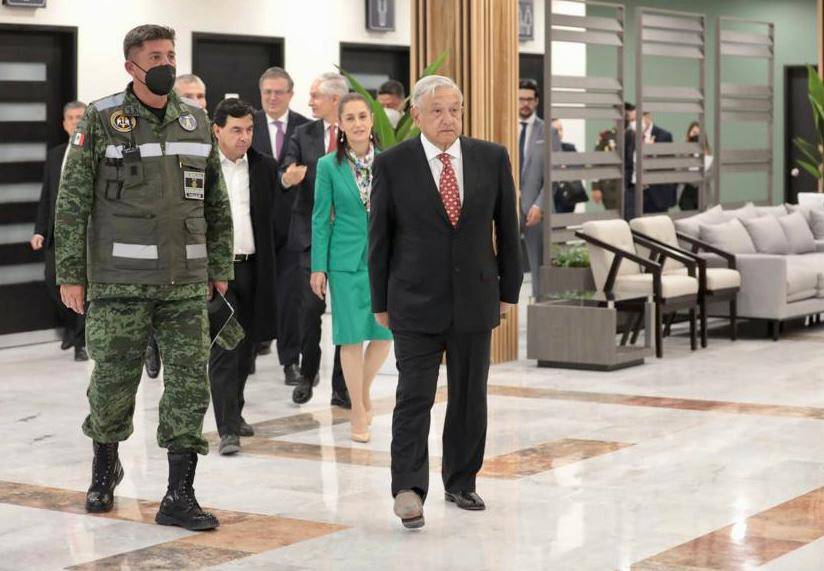 AMLO hizo entre 35 y 38 minutos desde Palacio al AIFA
