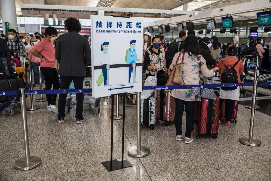 En abril, Hong Kong levantará prohibición de vuelos desde nueve países por Covid-19