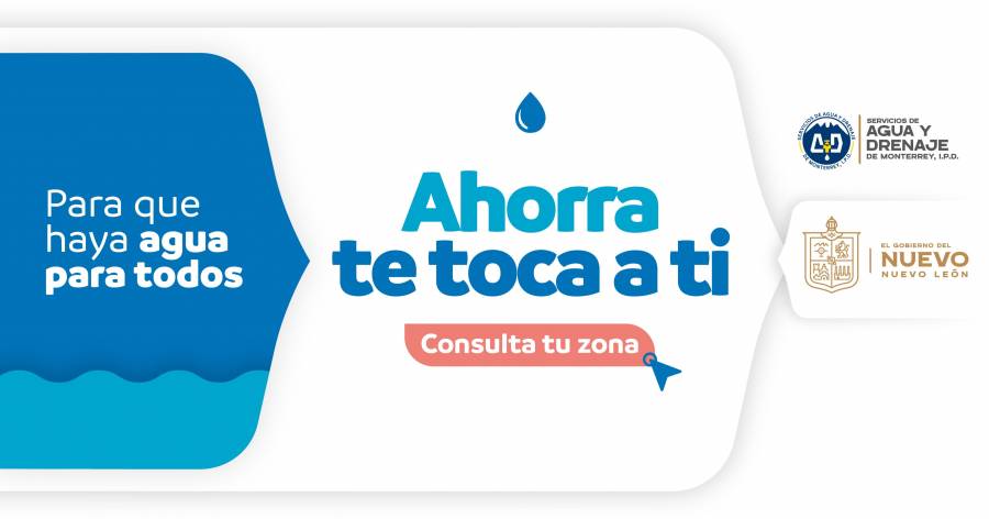 Conoce los lugares y días en los que habrá corte de agua en la zona metropolitana de Monterrey