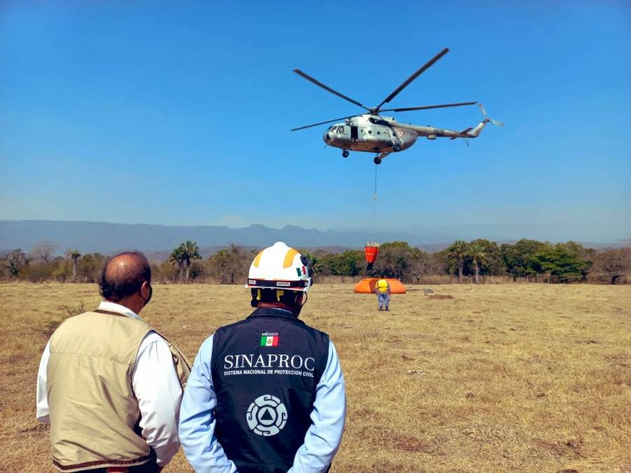 Incendio en “El Cielo” sigue vivo. Protección Civil redobla esfuerzos para apagarlo