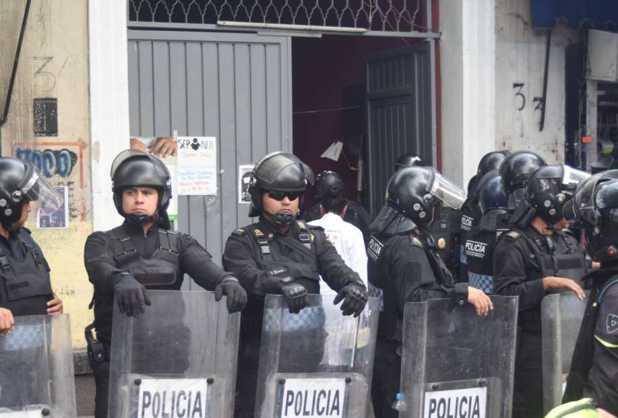 FGR realiza operativo en materia de secuestro en Miguel Hidalgo