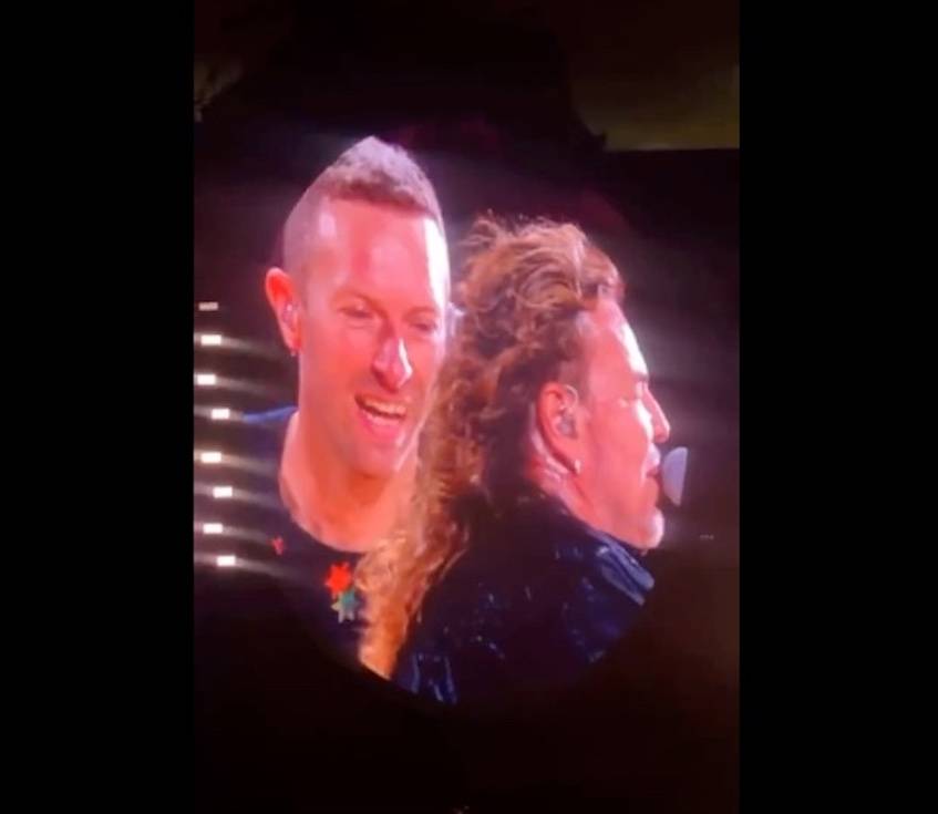 Coldplay y Maná sorprenden cantando “Rayando el Sol” en Guadalajara