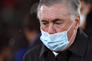 Carlo Ancelotti, DT del Real Madrid, da positivo por Covid-19