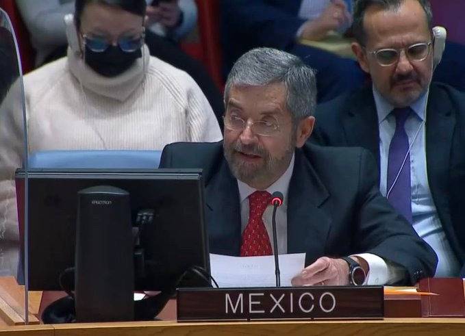 México pide a ONU el cese del conflicto en Ucrania