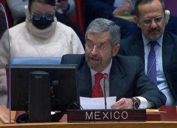 M&eacute;xico pide a ONU el cese del conflicto en Ucrania