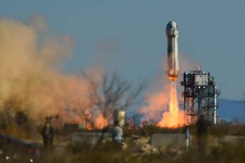 Blue Origin realiza con éxito su cuarto vuelo al espacio tripulado