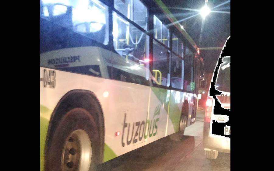 Toman TuzoB&uacute;s con Fuerza P&uacute;blica, en Pachuca