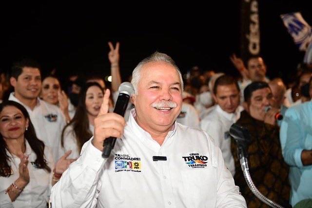 C&eacute;sar Ver&aacute;stegui, candidato del PAN-PRI-PRD, arranca su campa&ntilde;a por la gubernatura de Tamaulipas