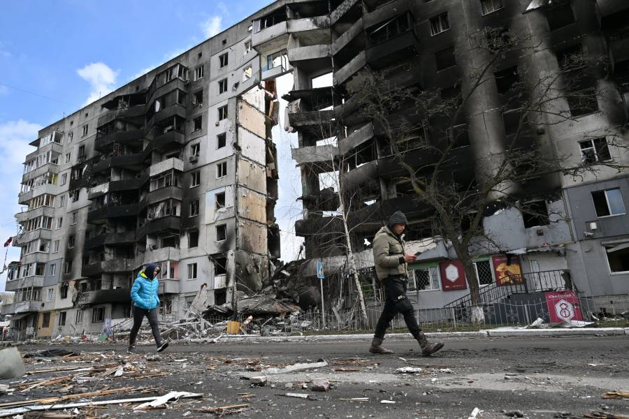 Bombardeo en ciudad ucraniana de Mikolaiv, deja 10 muertos y 46 heridos