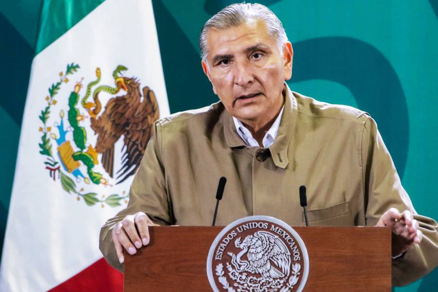 “Tengo prisa”: titular de la Segob rechaza hablar tras promocionar revocación de mandato