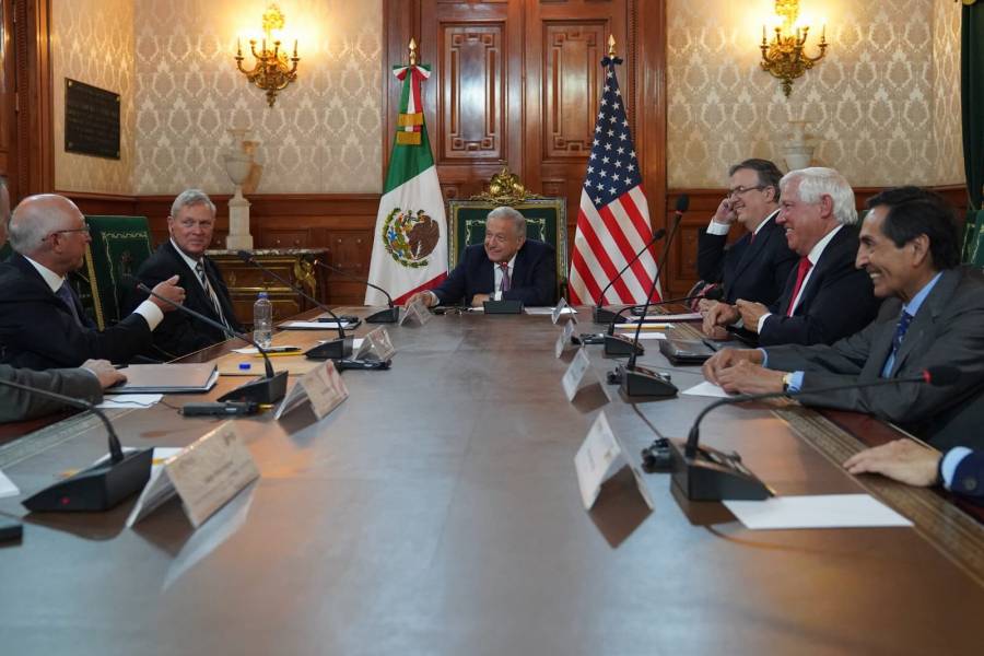 AMLO se reúne con secretario de Agricultura de EEUU