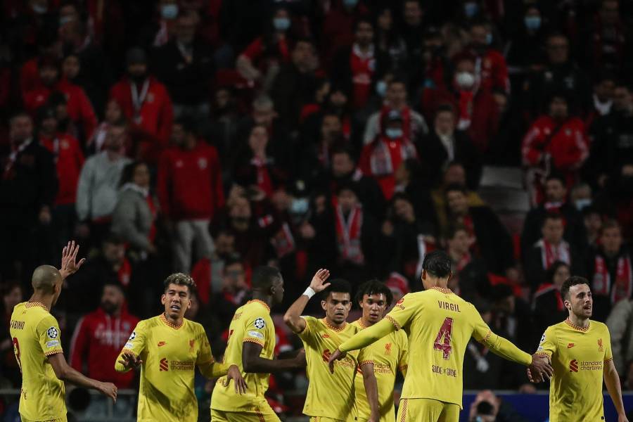 UCL | Liverpool vence fácil al Benfica y encarrila su pase a semifinales